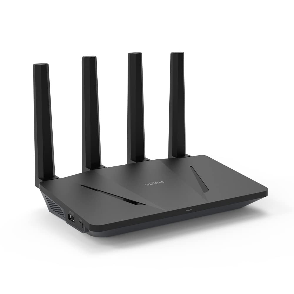 GL iNet GL AX1800(Flint) WiFi 6 Router Dual Band Gigabit Wireless Internet