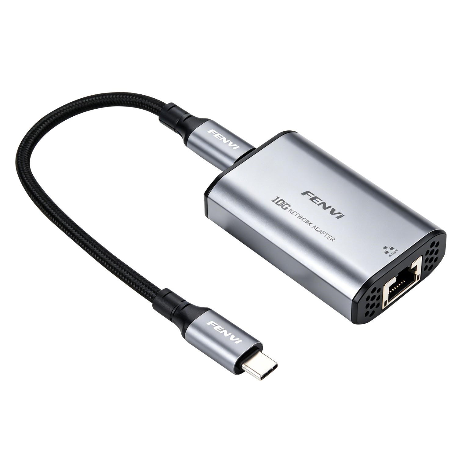 USB-C 10GbE RJ45 Adapter RTL8159 USB 3.2 Gen2x2 Multi-Gig for PC Mac Linux