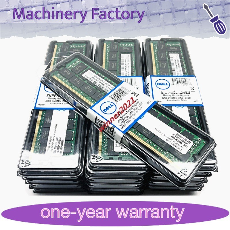 NEW DELL SNP75X1VC/32G AA799087 32GB 2RX4 DDR4 PC4-3200 RDIMM Server RAM Memory