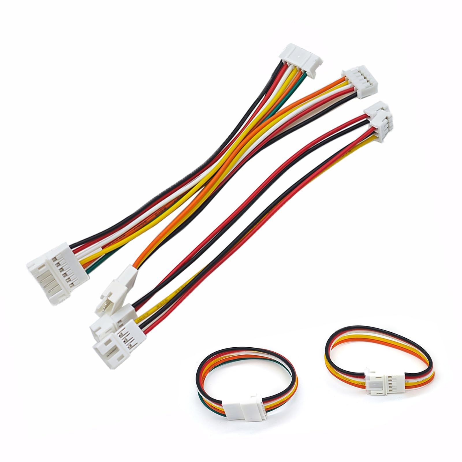 XUGERIP 20 PCS JST PH 2.0mm 2 3 4 5 Pin Connector, Male and Female