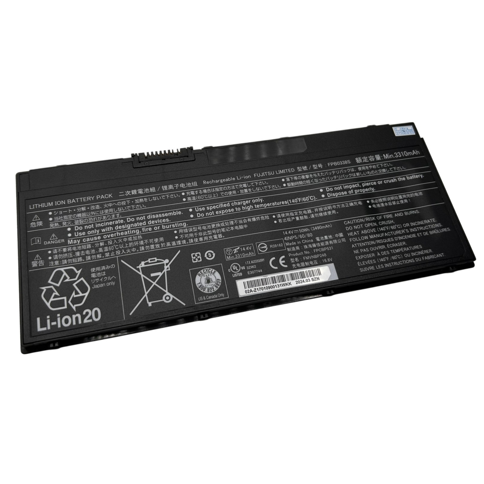 New Genuine FPB0338S Battery for Fujitsu LifeBook T937 T938 T939 E548 E558 U747
