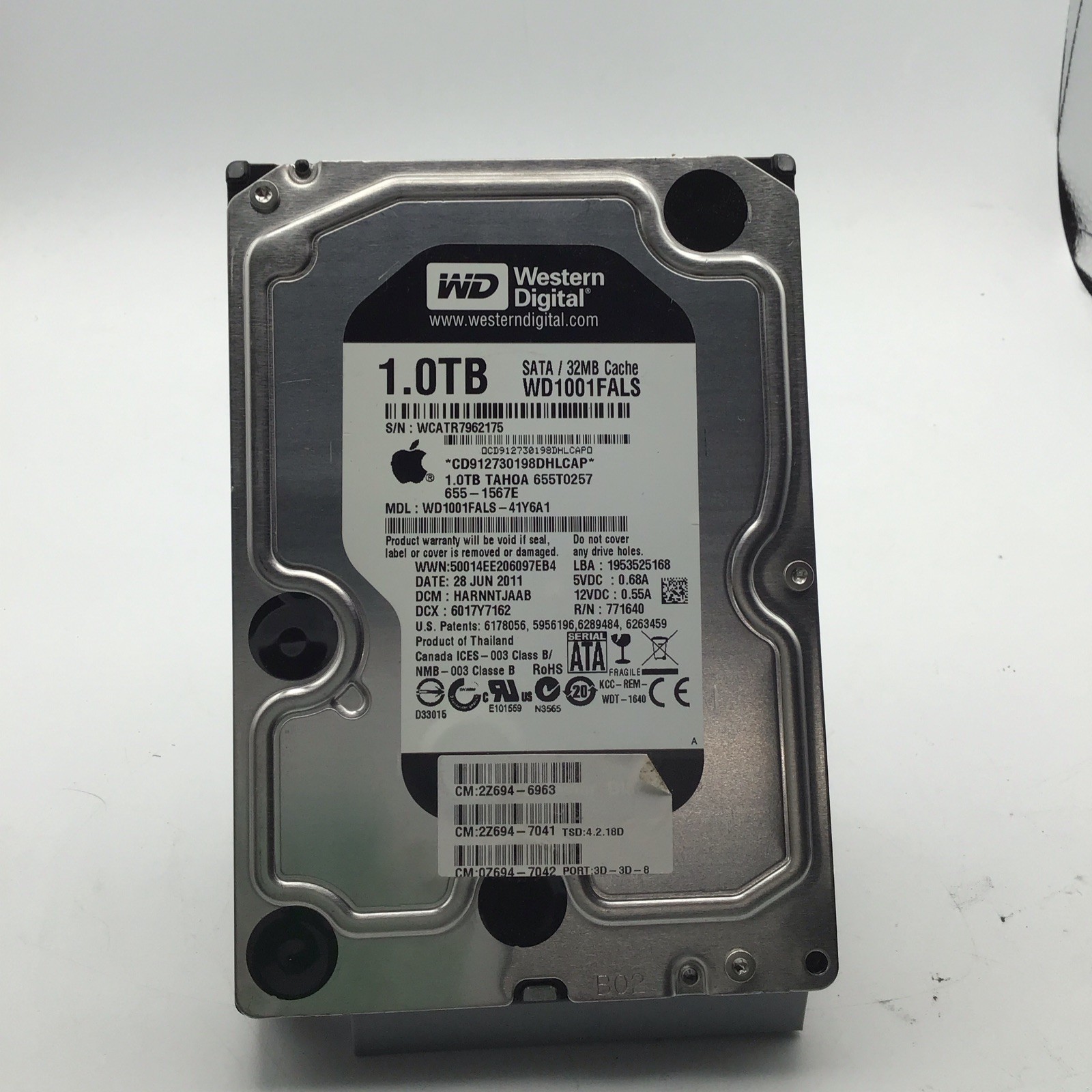 Western Digital Caviar Black 1TB 3.5 SATA Hard Drive WD1001FALS Tested Wiped