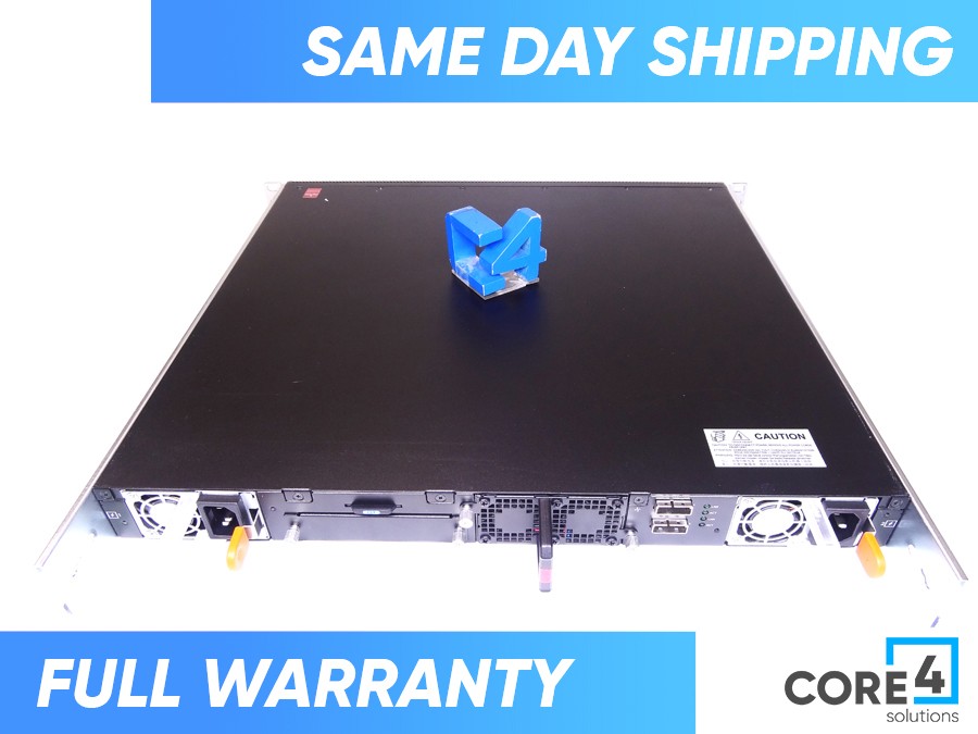 DELL N3048ET-ON EMC 48X1GBE 2X10GBE SFP SWITCH w/ dual power. No rails