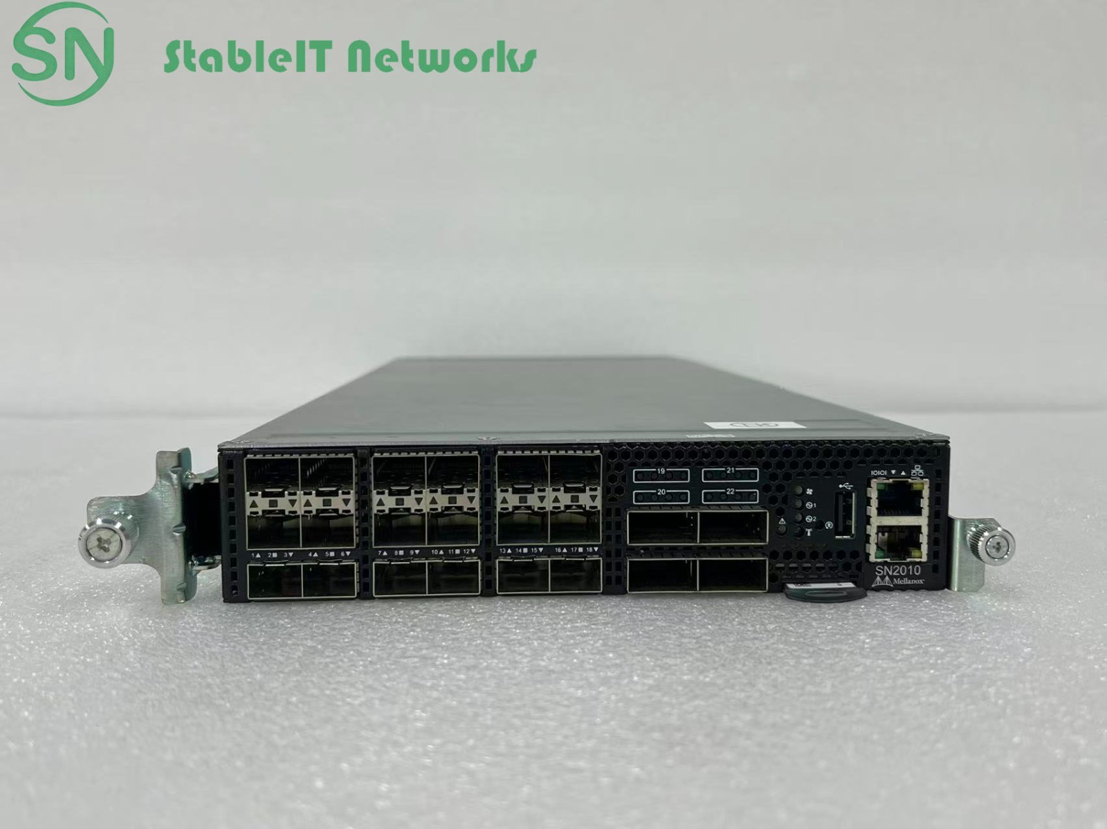 SN2010 NVIDIA Mellanox MSN2010-CB2F 18x 25G SFP28 & 4x 100G QSFP28 Ports Switch