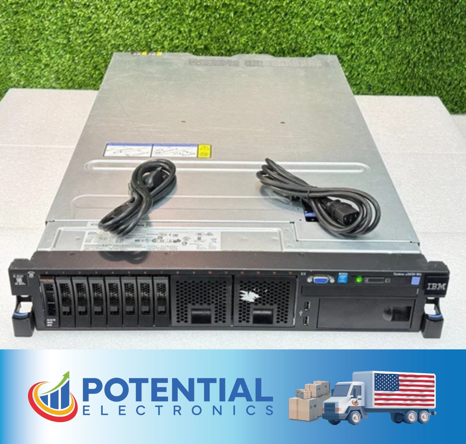 Pre Owned | IBM System x3650 M4 AC1 Server with 1x Intel CPU & 16GB RAM
