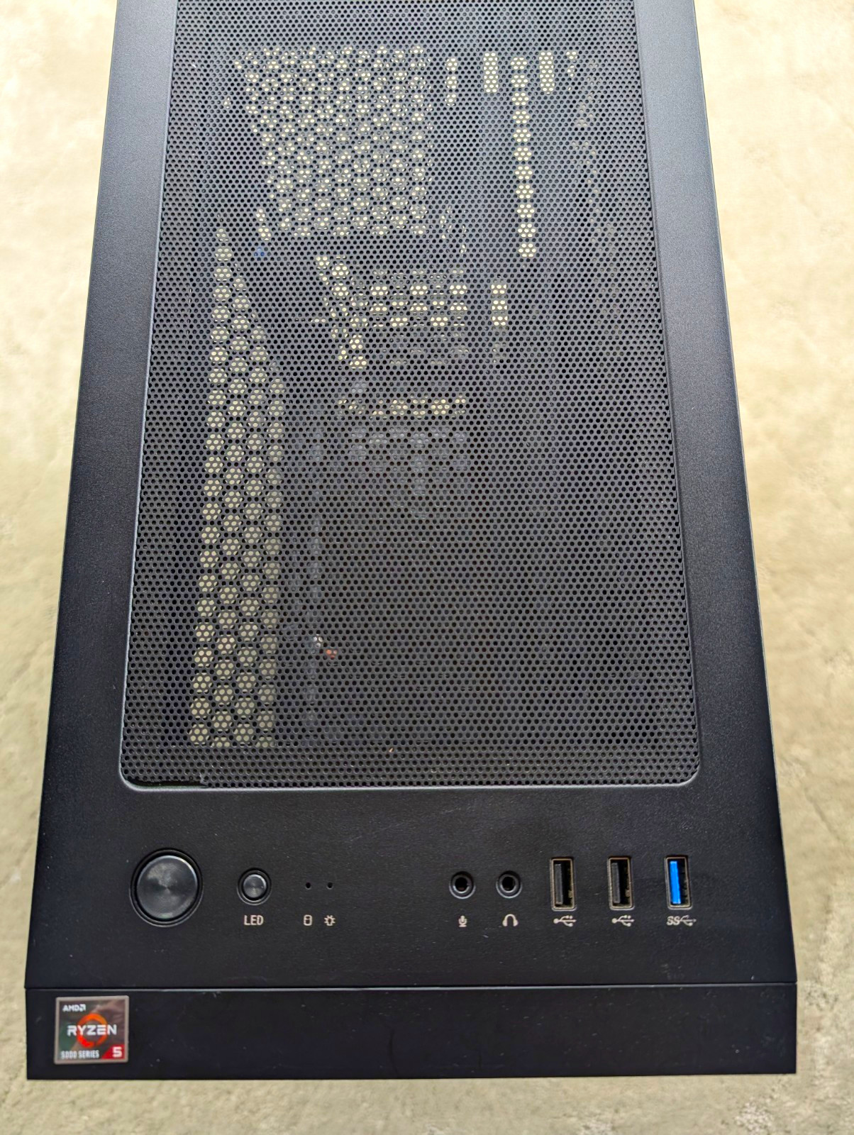 Antec NX410 NX Series ATX Mid Tower Case Black Steel USB 3.0  Top I/O
