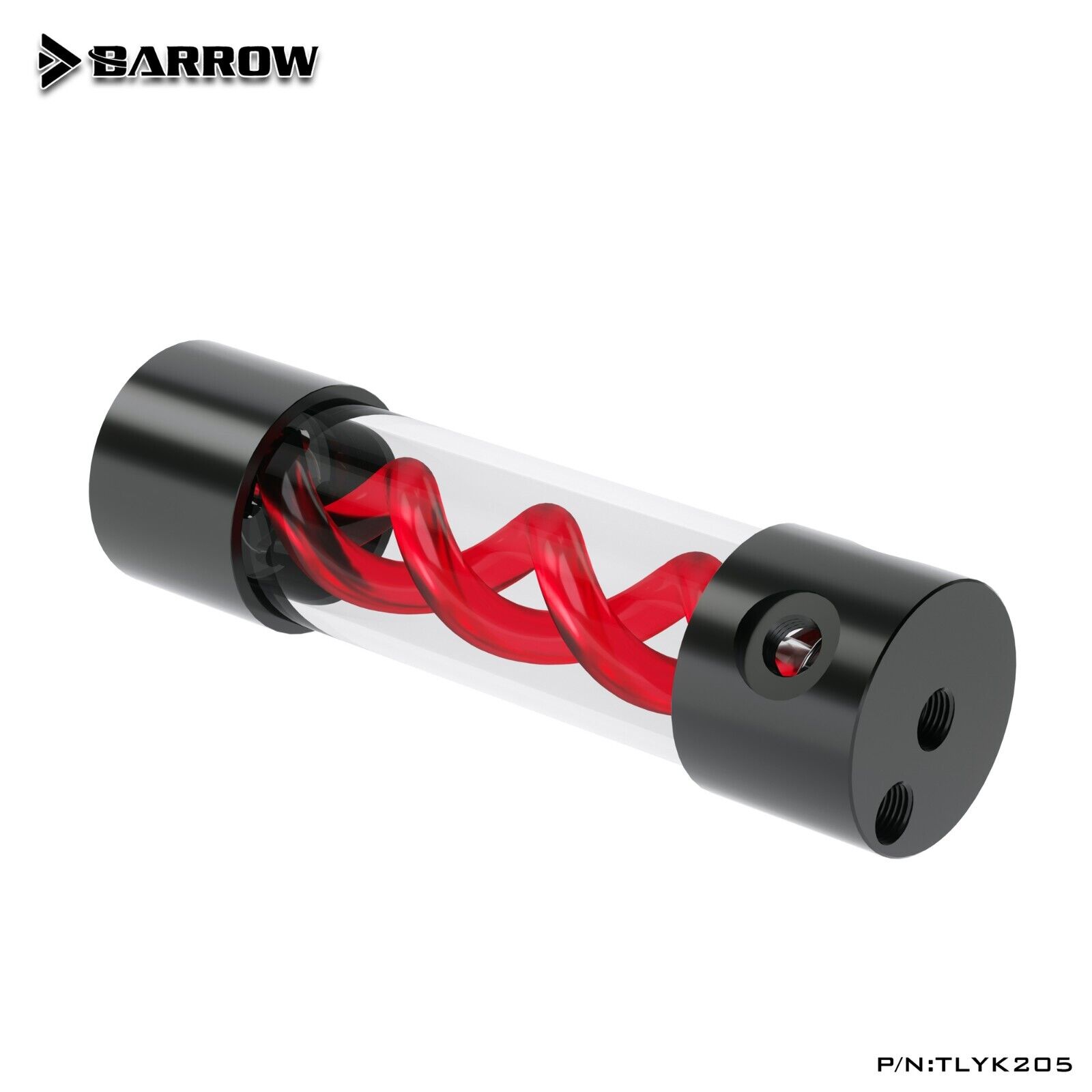 Barrow T-VIRUS Acrylic Double Helix Reservoir 205mm x 50mm TLYK205 Red Helix
