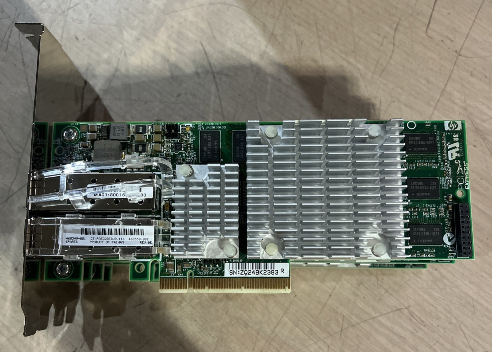 x4 HP 468349-001 SERVER ADAPTER