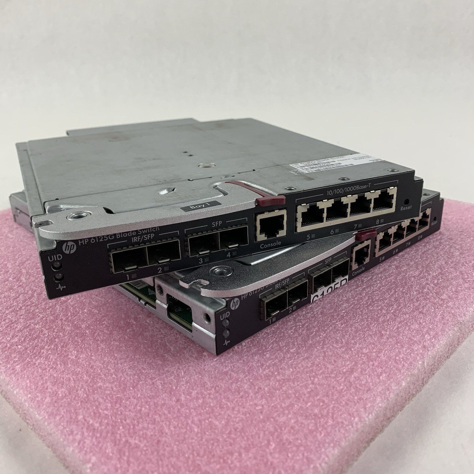 HP 663656-001 658247-B21 6125G Ethernet Blade Switch Tested Reset Lot of 2x