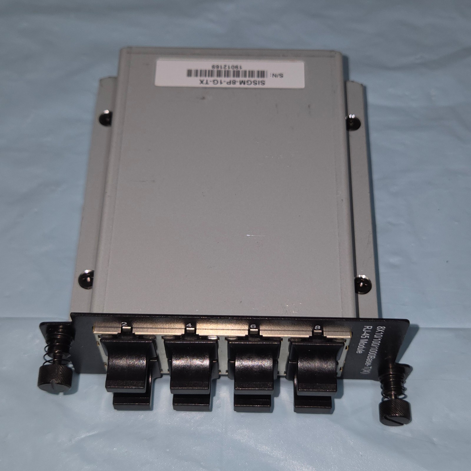 Transition Networks SISGM-8P-1G-TX 8-Port Gigabit RJ45 Expansion Module