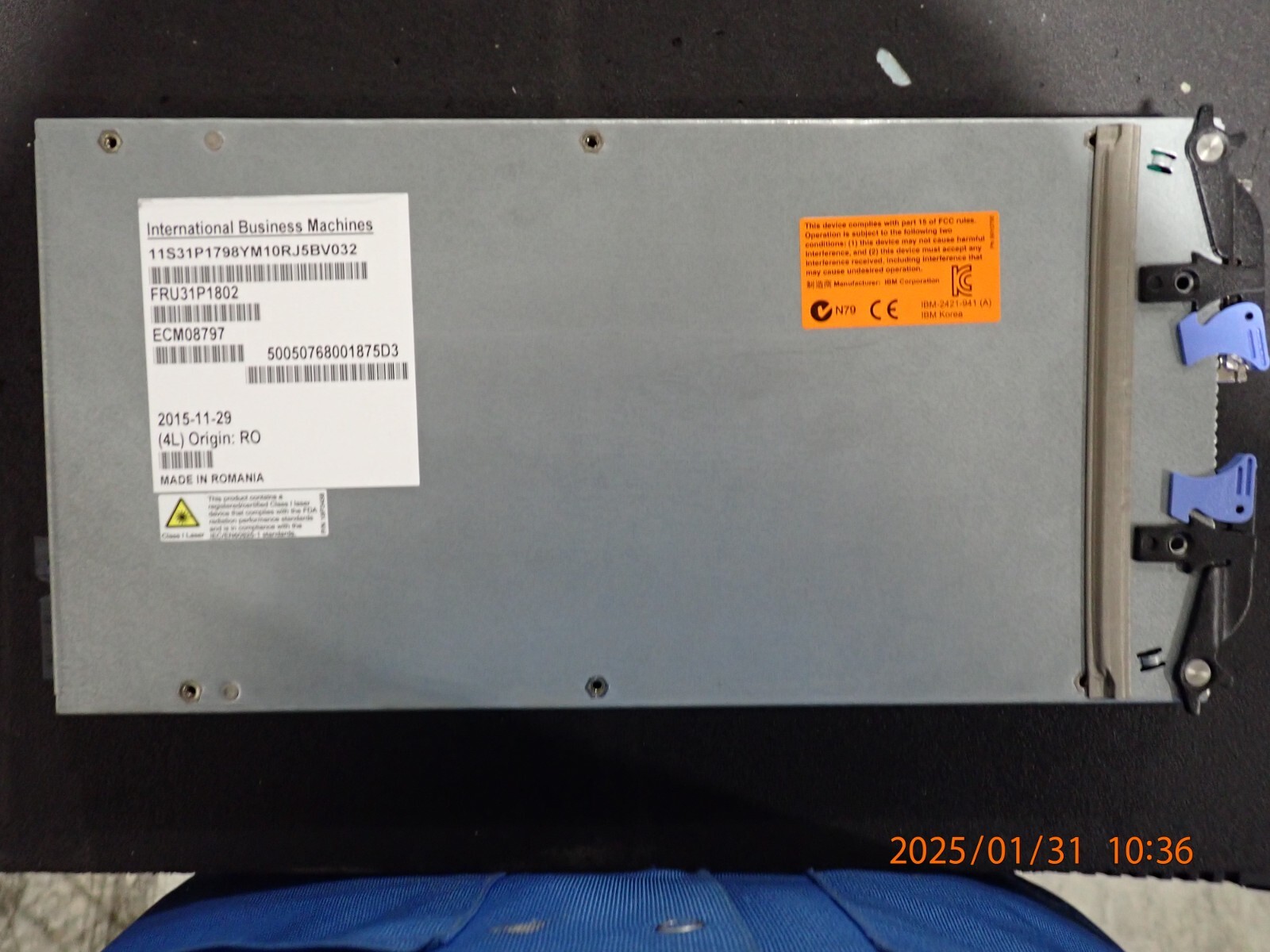 IBM 31P1802 System Storage DS8800 4 Port 8Gbps Fibre Channel Host Bus Adapter