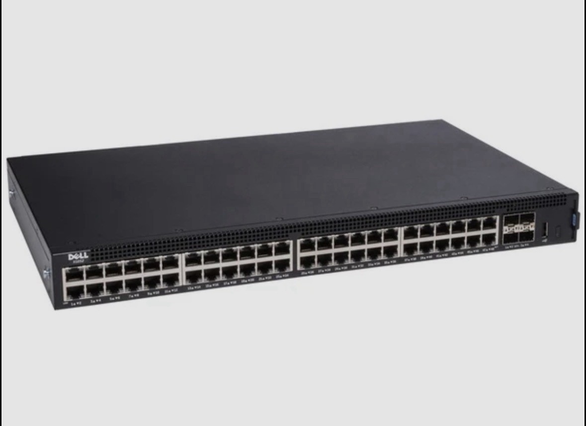 Dell X1052P E09W 48 Port Gigabit Ethernet Managed Switch
