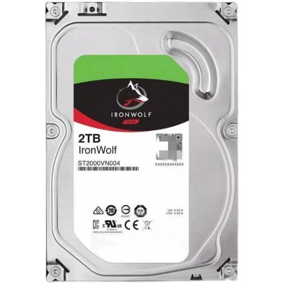 Seagate IronWolf 2TB ST2000VN004 5900RPM SATA 3.5" HDD Hard Disk Drive