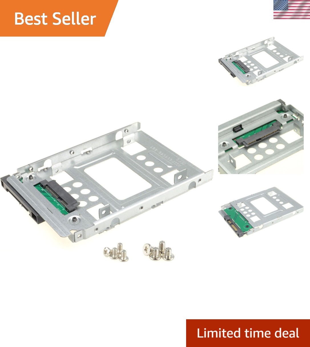 Compact 2.5" SATA/SAS to 3.5" Adapter - Enhance Your Storage Solutions