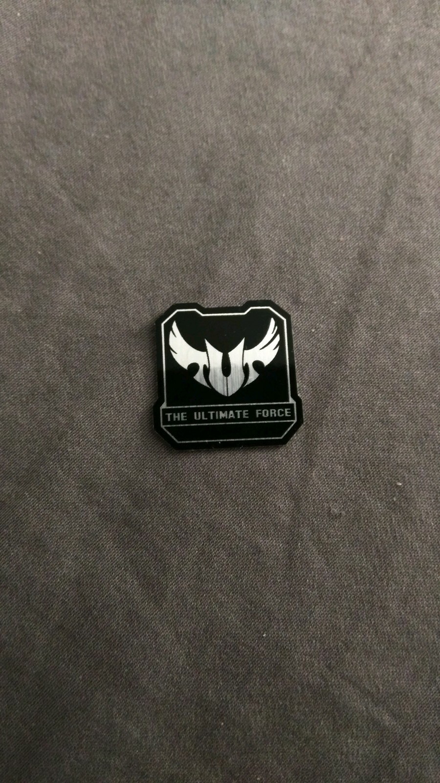 Rare 1pcs Genuine ASUS TUF Badges Sticker (1.5cm x 1.5cm) THE ULTIMATE FORCE