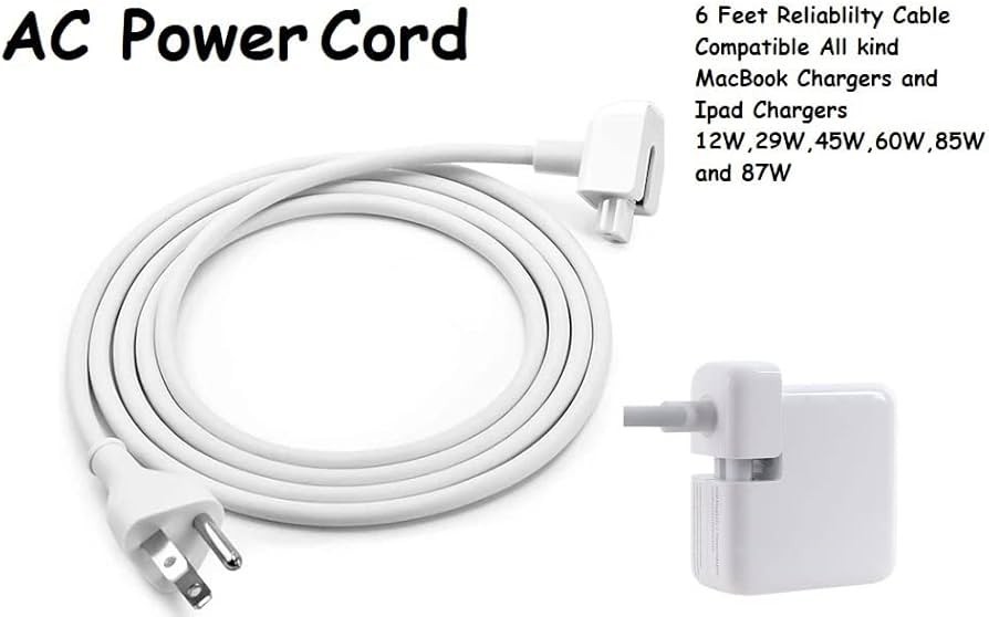 Lot of 50 Apple Macbook Power Adapter Charger Extension Cables 6ft MacBook Pro