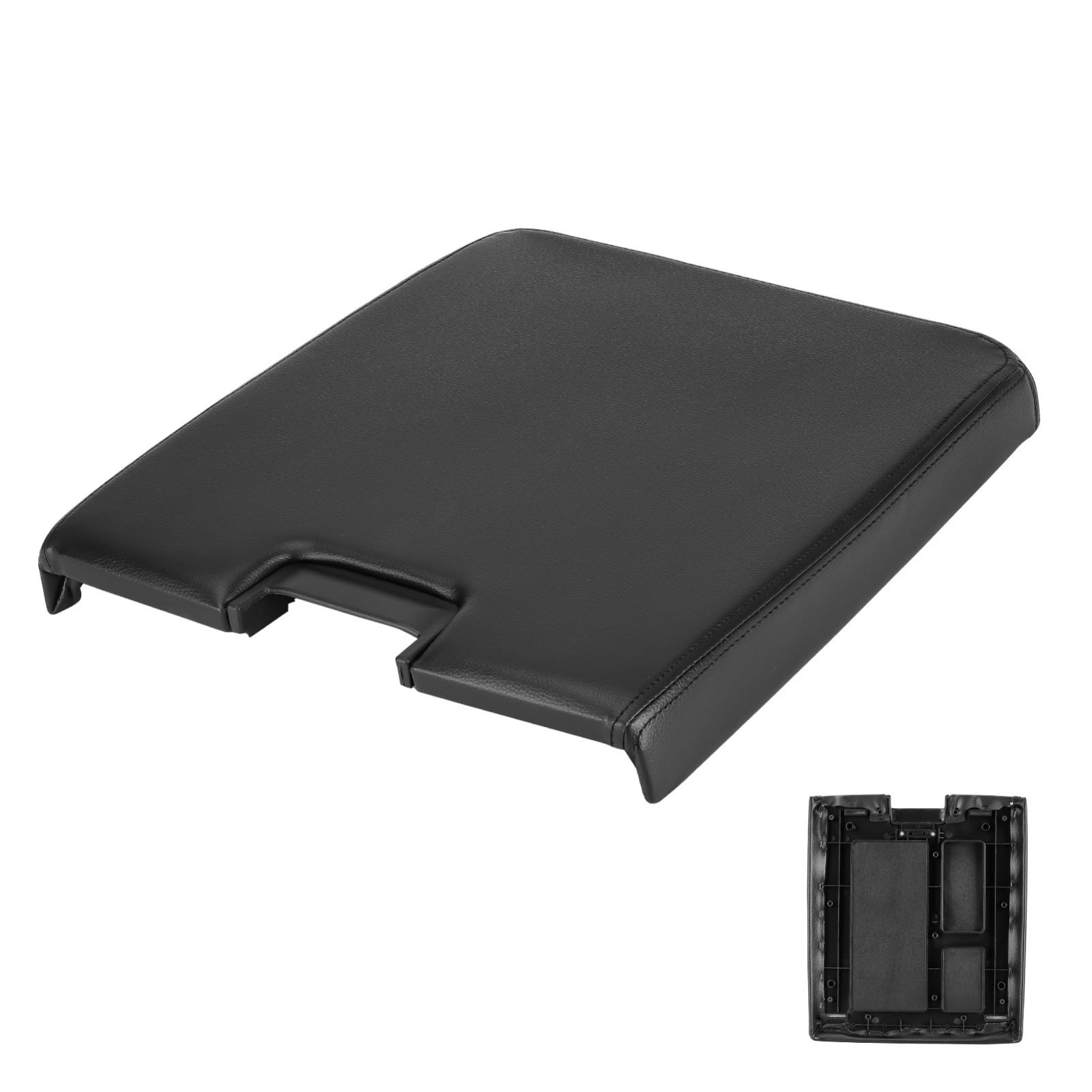 Youxmoto Center Console Lid 07-14 Fit for Chevy Silverado 1500 2500HD Black 