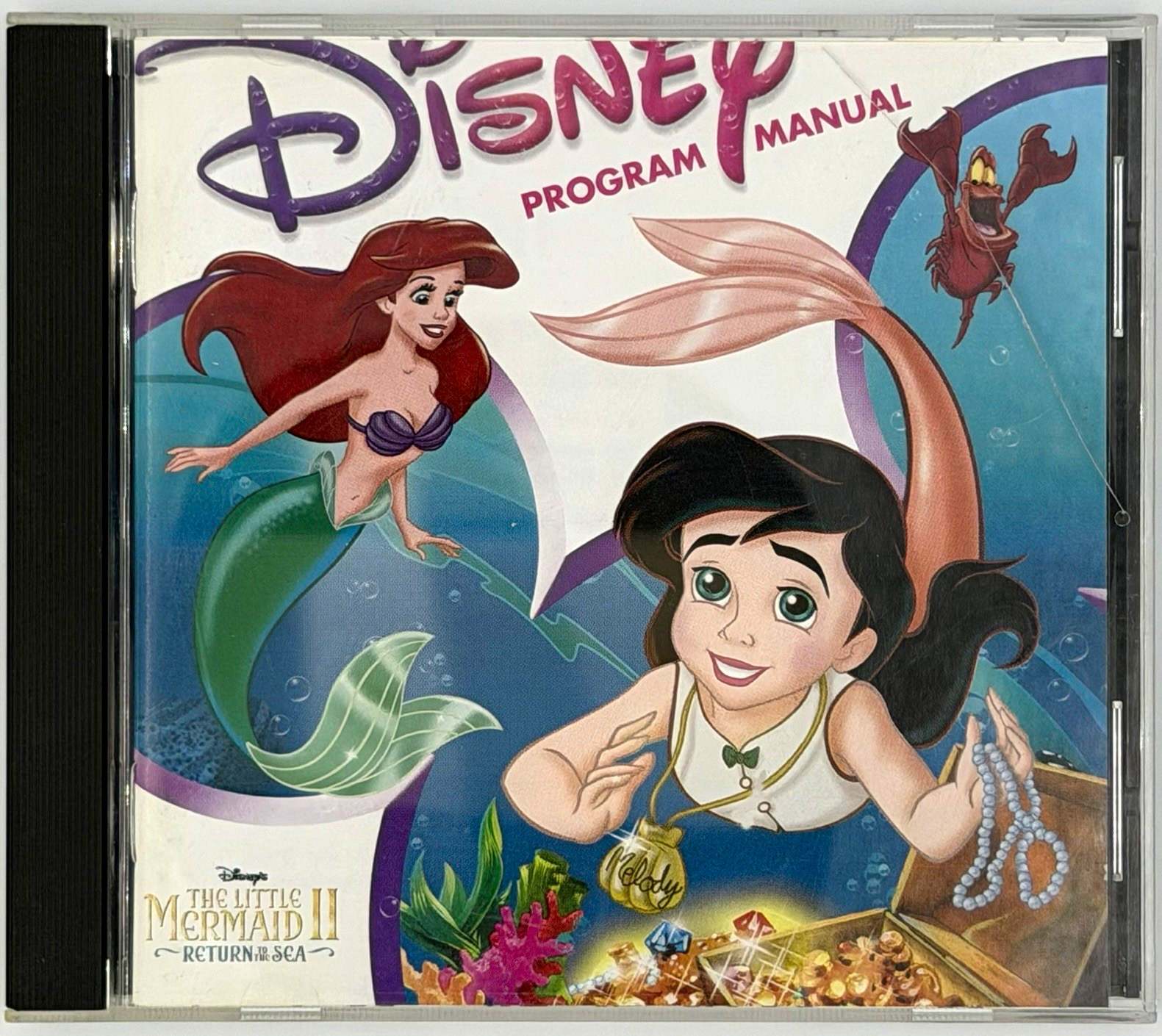 Disney Interactive Little Mermaid II Return to the Sea CD-ROM Manual Win/Mac