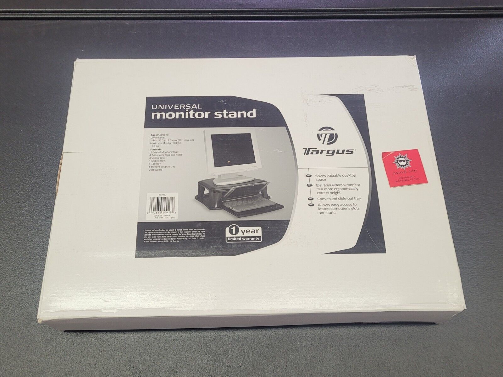 Targus Universal Laptop & Monitor Stand PA235U New in Package