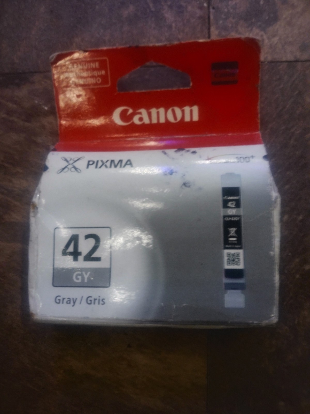 Canon CLI-42LGY Ink Cartridge Light Gray 6391B002