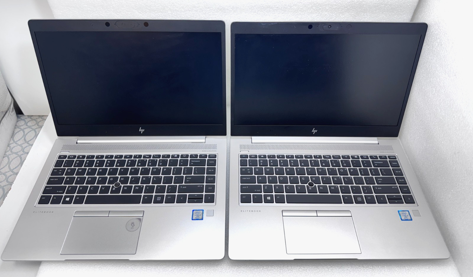 Lot of 2 HP EliteBook 840 G6 14" Laptop Parts i7-8665U NO RAM HDD BAD Screen