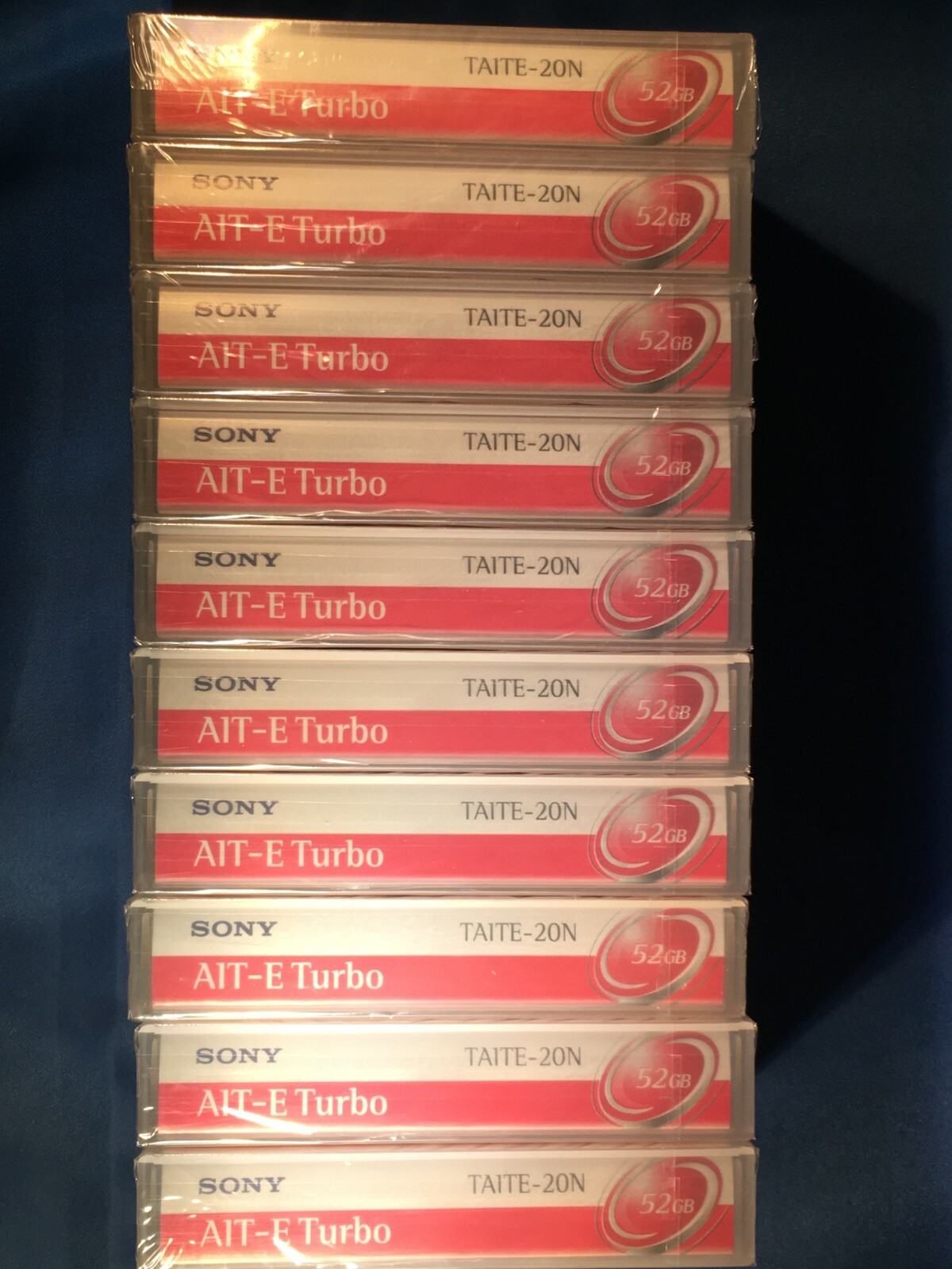 10 NEW Sony TAITE-20N AIT-E Turbo  52GB data tape cartridges  free fast shipping