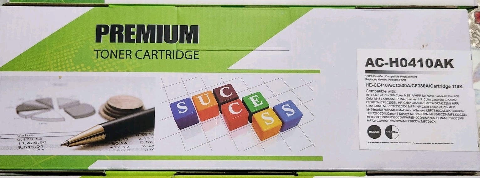 Premium Laser New toner cartridge-AC-H1410A. FOR HP Black 1 Pack