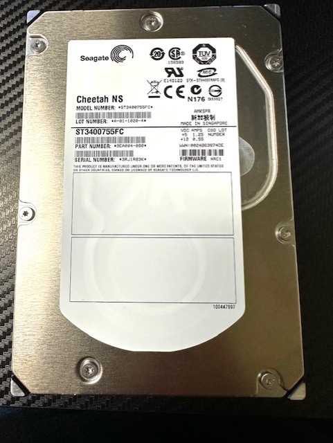 Seagate 400GB 10K FC 3.5 ST3400755FC | Server | Hard Drive