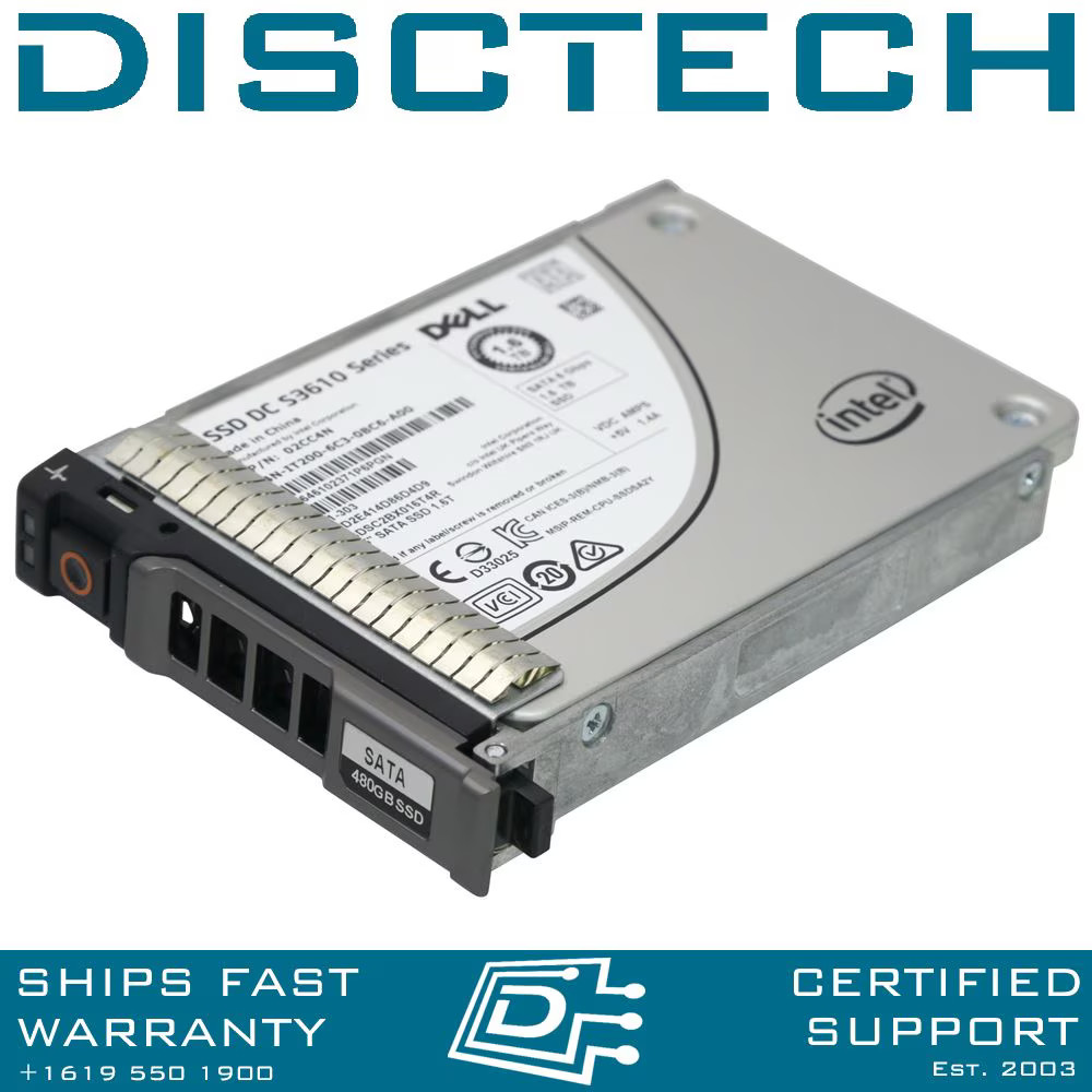 Dell 400-ABXR 800GB SAS 12Gbps Write Intensive WI SSD PowerEdge M630 M830 (for