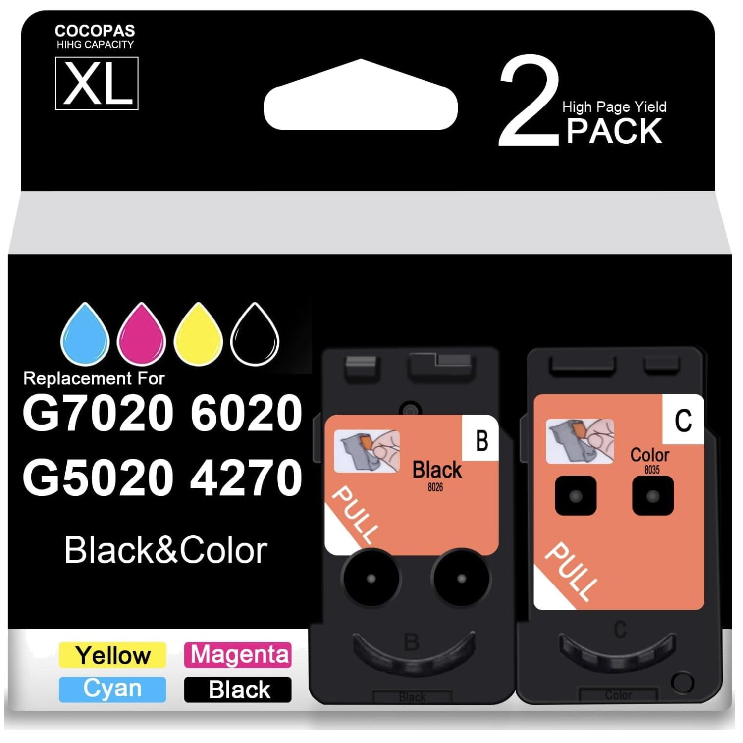 BH-20 CH-20 Printhead Combo Pack - G7020 G6020 G5020