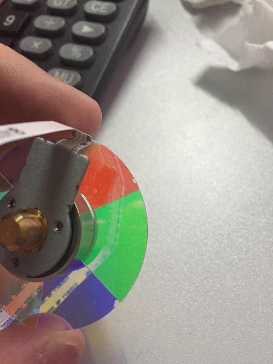 New Color Wheel FOR BENQ HT2050 DLP Projector