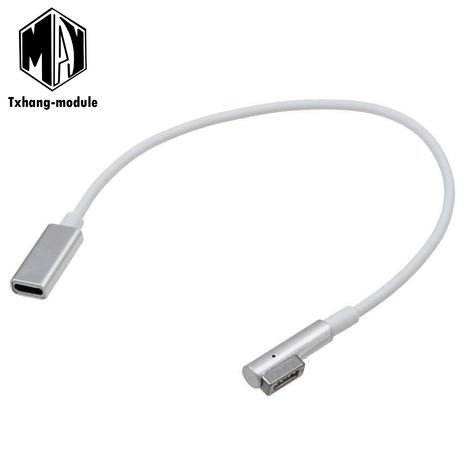 USB Type C Female to Magsafe1/2 (L/T-Tip) Charging Adapter For MacBook Pro A2TM