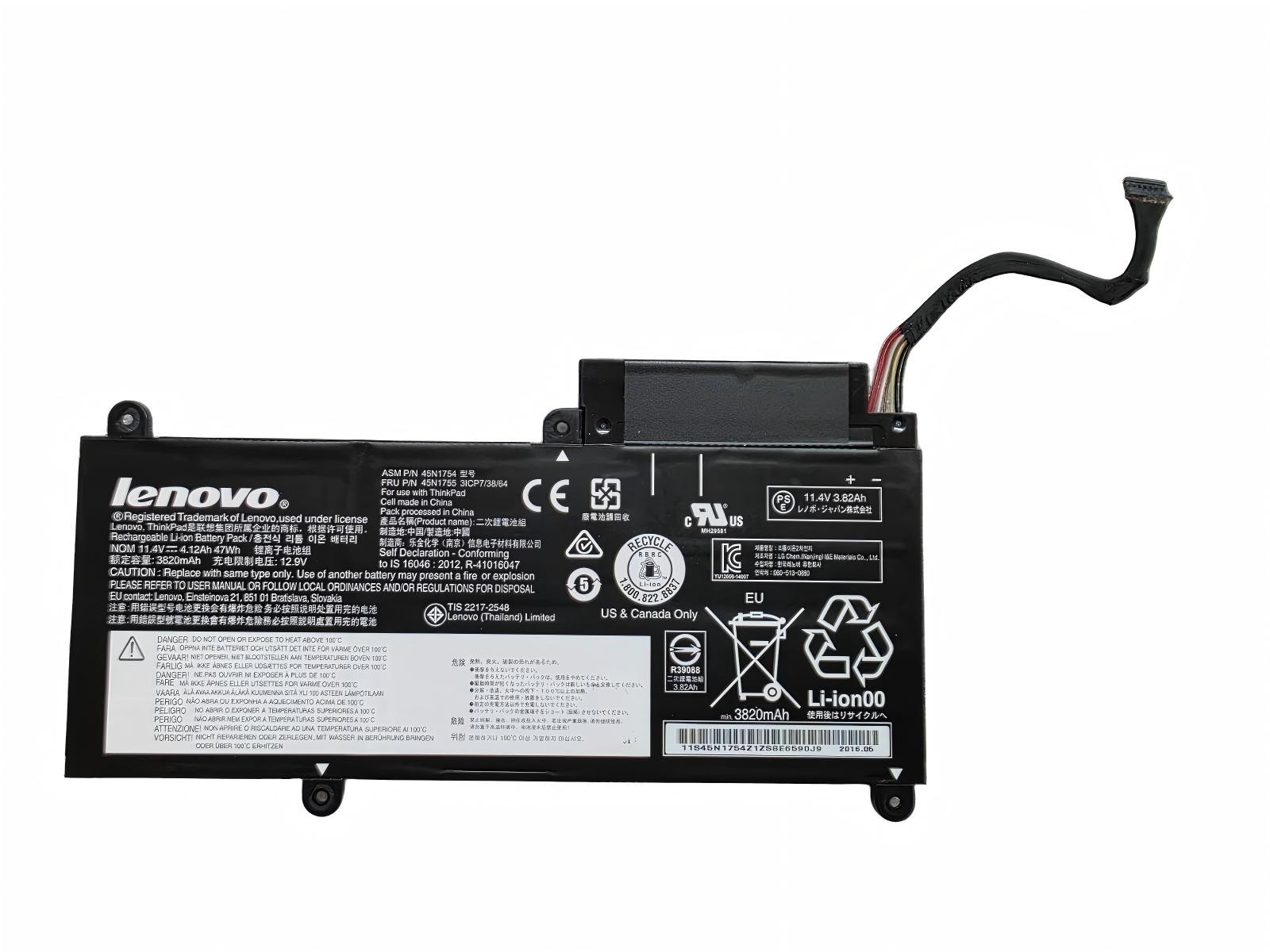 Genuine E450C Battery for Lenovo ThinkPad E450 E455 E460 E460C 45N1752 45N1756