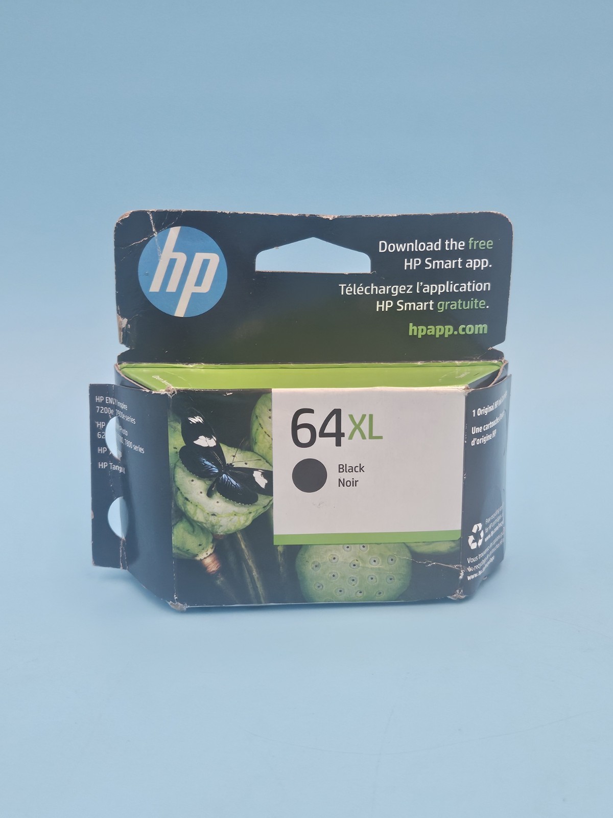 HP N9J92AN Original Ink Cartridge 64XL Black EX2026 - April 2027