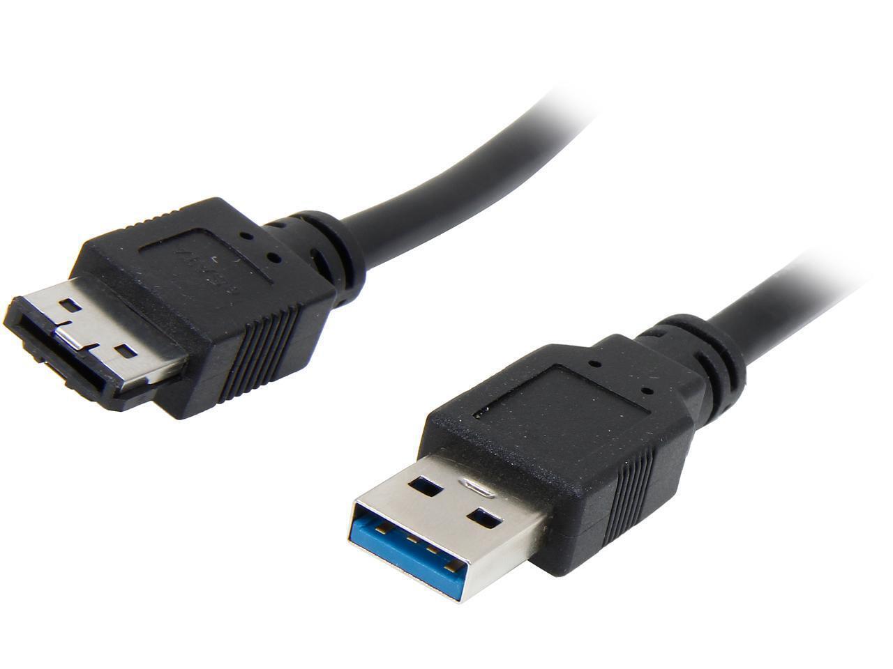 StarTech.com USB3S2ESATA3 Adapter Cable - 3ft eSATA Hard Drive to USB 3.0