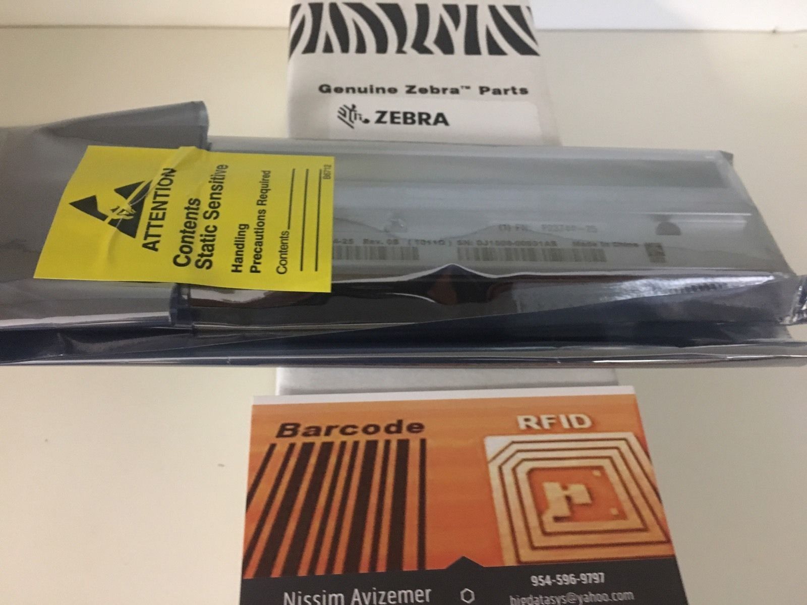 ZEBRA ORIGINAL NEW P23744-11 PRINTHEAD 300DPI Fedex or DHL