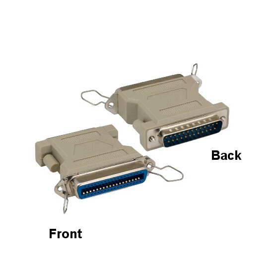 Kentek DB25 25P Male to CN36 36P Female Adapter Centronics Parallel Printer SCSI
