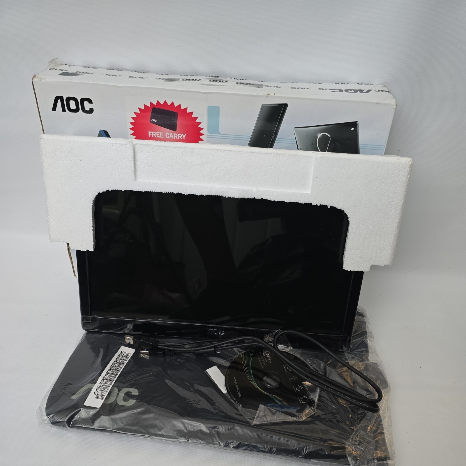 AOC 15.6" LCD Monitor E1659FWU 