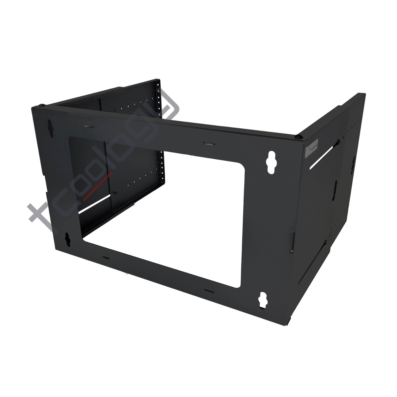 TCoology 6U 19 inch Heavy Duty Hinged Extendable Network Wall Mount Rack Bracket