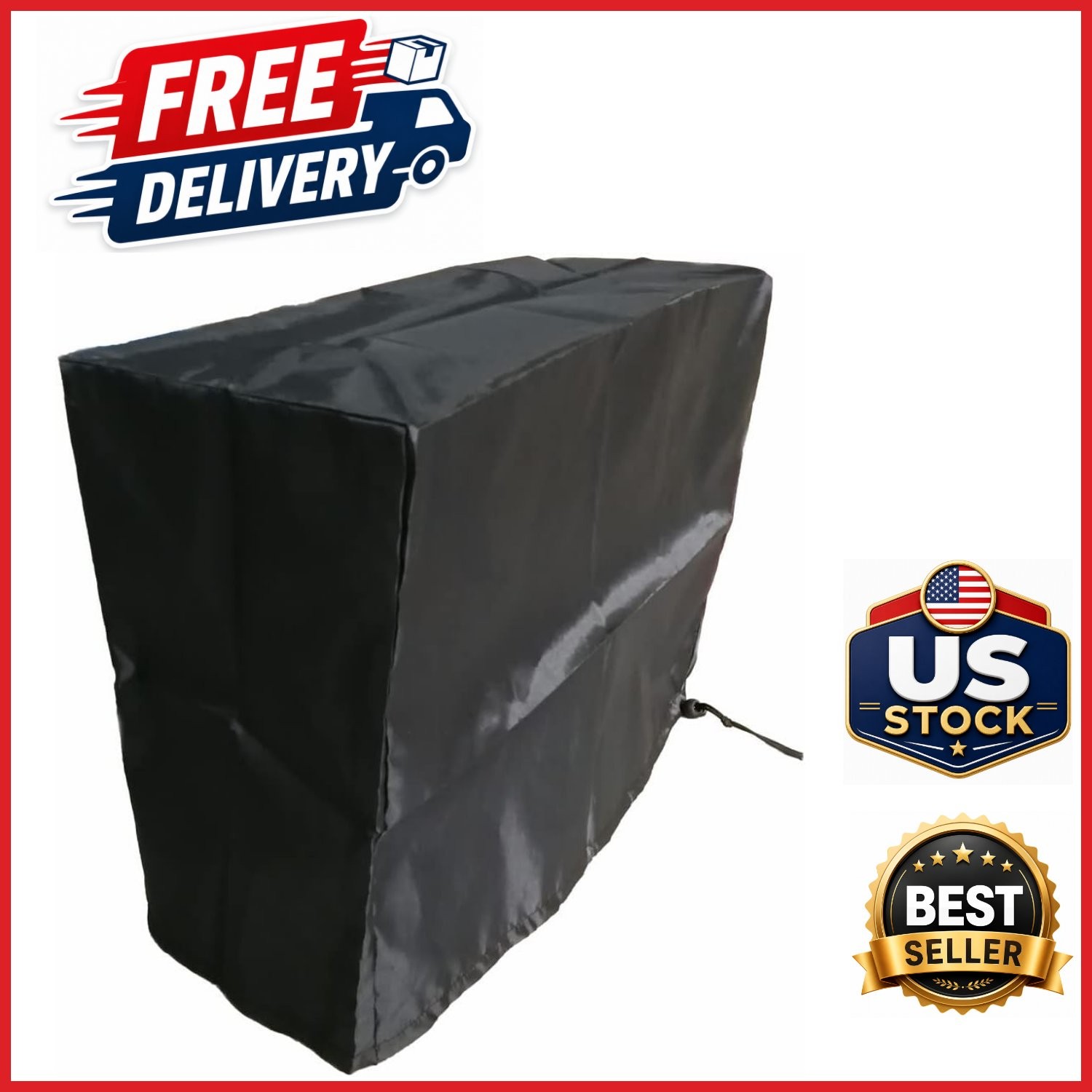 Waterproof Dust Cover for Large PC Tower 10.2W x 24D x 20.5H with Drawstring