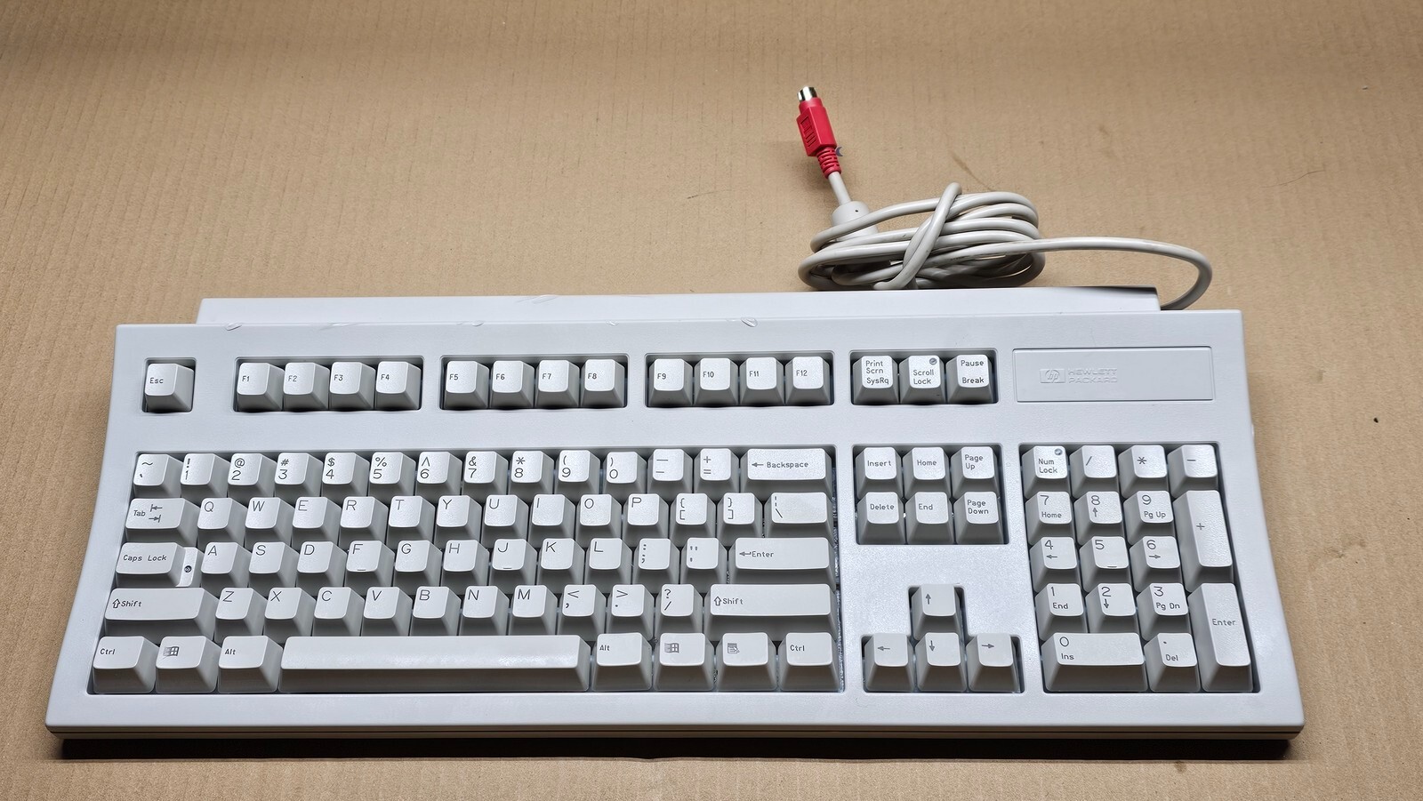 HP Hewlett Packard PS2 Keyboard 5182-5521, 3531,