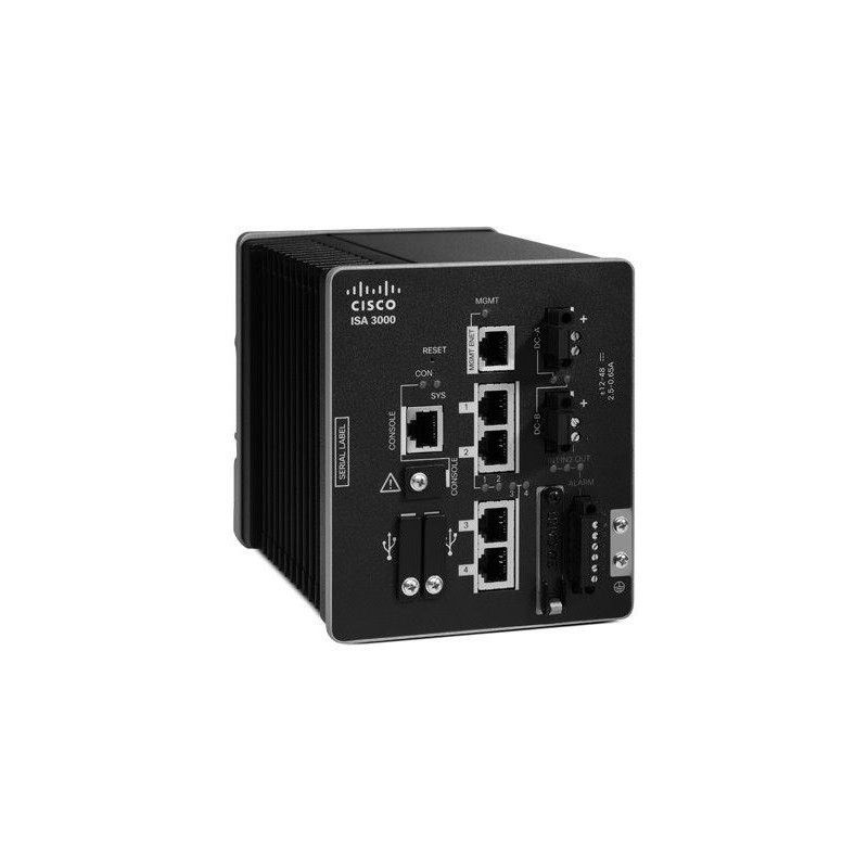 Cisco ISA‑3000‑4C‑K9 Industrial Security Firewall Router VPN IPS 4‑Port *NEW*