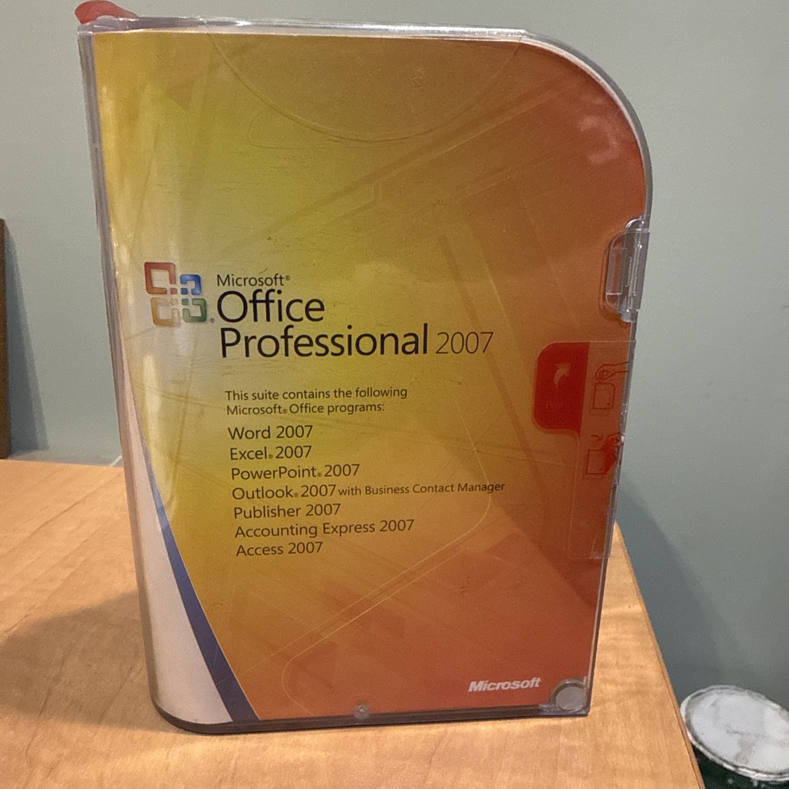MICROSOFT OFFICE PROFESSIONAL 2007 NEW SEALED