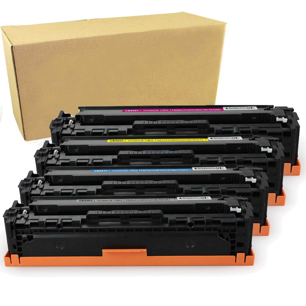 4PK CE320A 23A 128A Color Toner Set For HP LaserJet Pro CM1415FNW CP1525NW