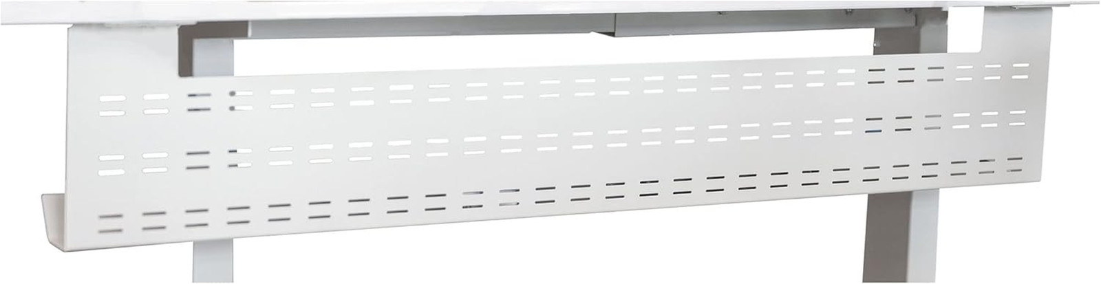 Stand up Desk Store under Desk Cable Management Tray Black Horizontal Computer C