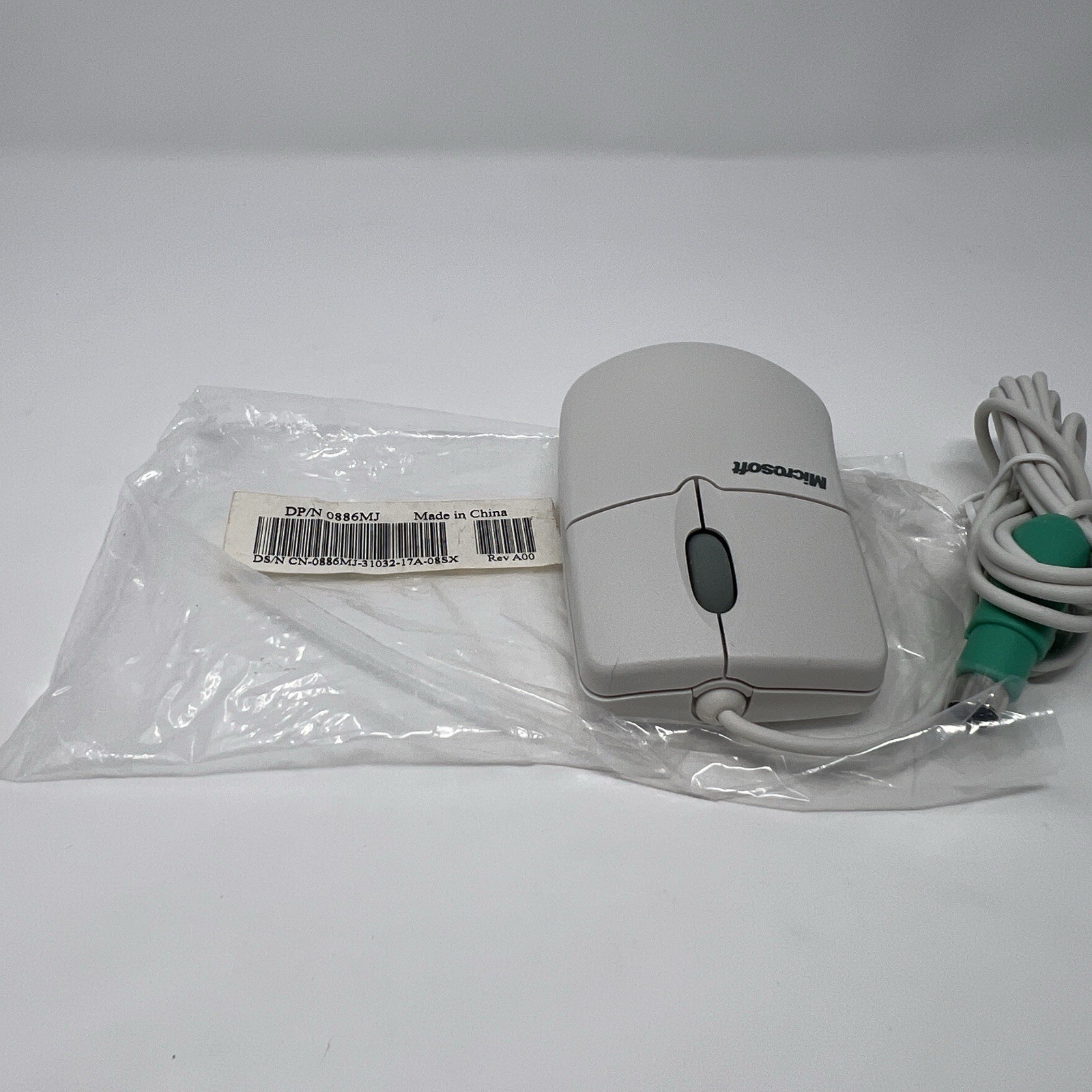 Microsoft INTELLIMOUSE - roller ball computer mouse -1.2A PS/2 compatible