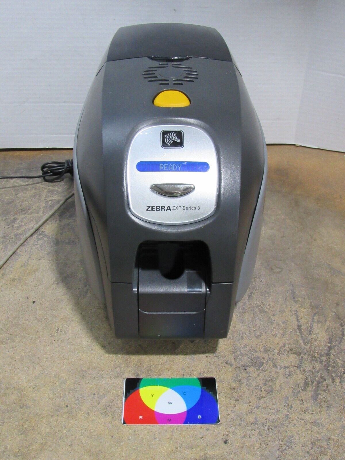 Tested Working Zebra ZXP Series 3 Thermal ID Card Printer P/N Z31-00000200US00