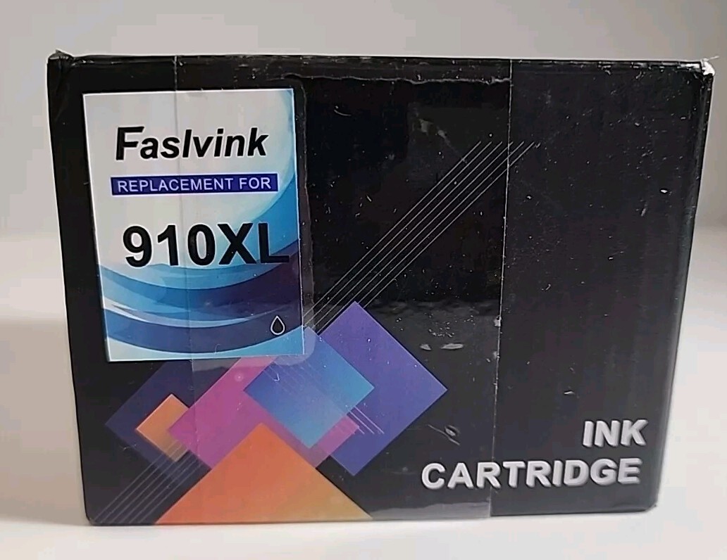 Replacement HP 910 XL Ink Cartridges Combo Set. Faslvink Brand New ITEMS 
