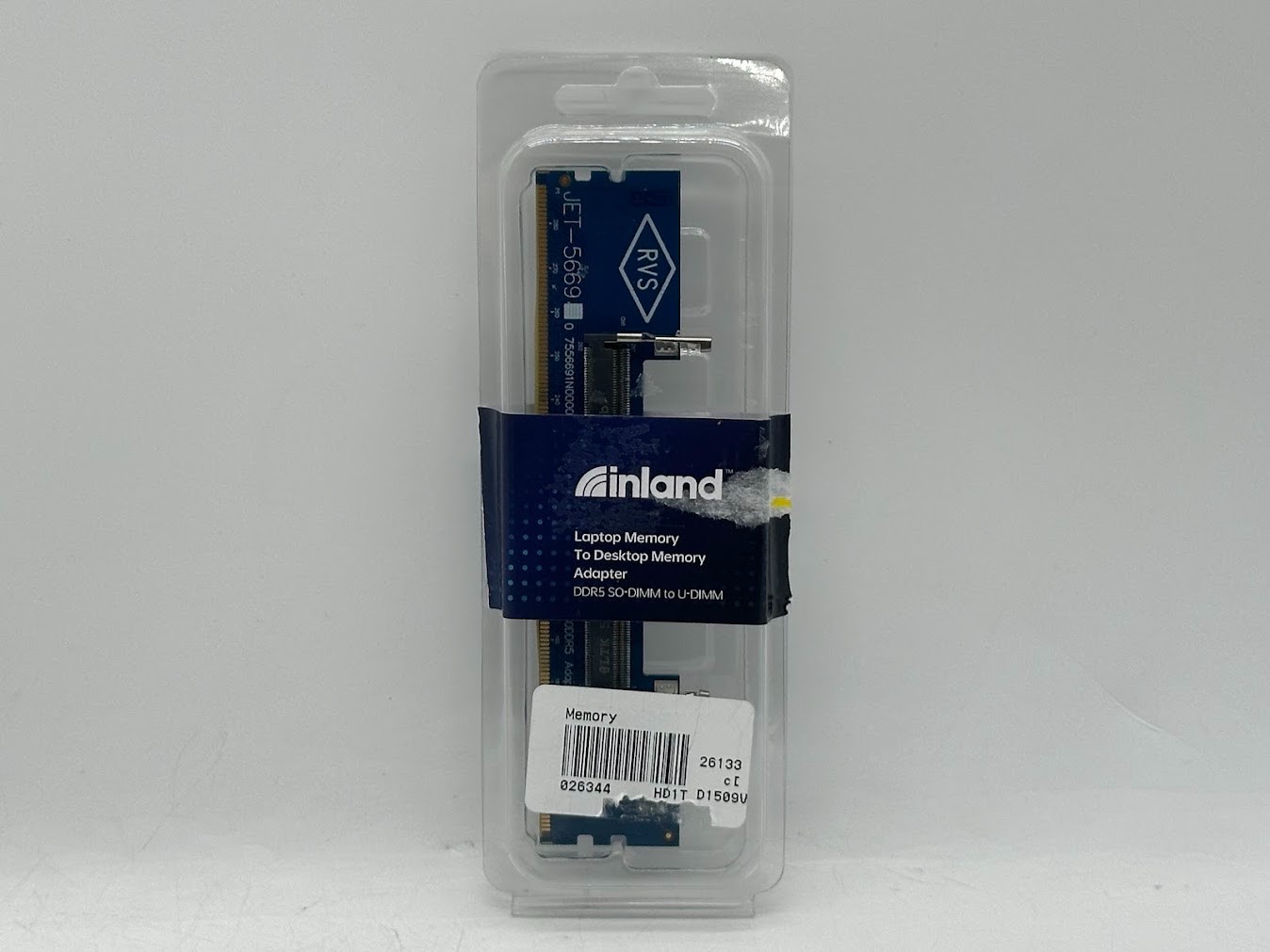 Inland Laptop RAM to Desktop Adapter DDR5