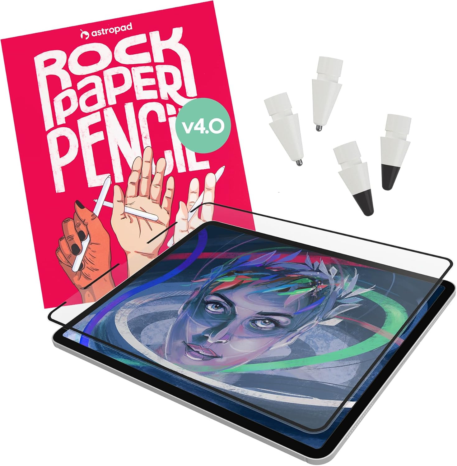 Astropad Rock Paper Pencil V4.0 — Paper Feel Matte Screen Protector for Ipad Pro